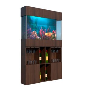 Acuario con Mueble Licorera – Diseños Personalizados