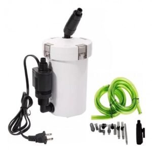Sunsun-HW-503 con bomba de agua integrada para acuario, juego completo de filtro externo para tanque de peces, 5W, HW-503